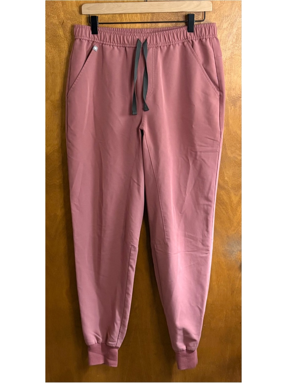 Figs Men's Mauve Pink Tansen Jogger Scrub Pants Medium Utility Uniform Work